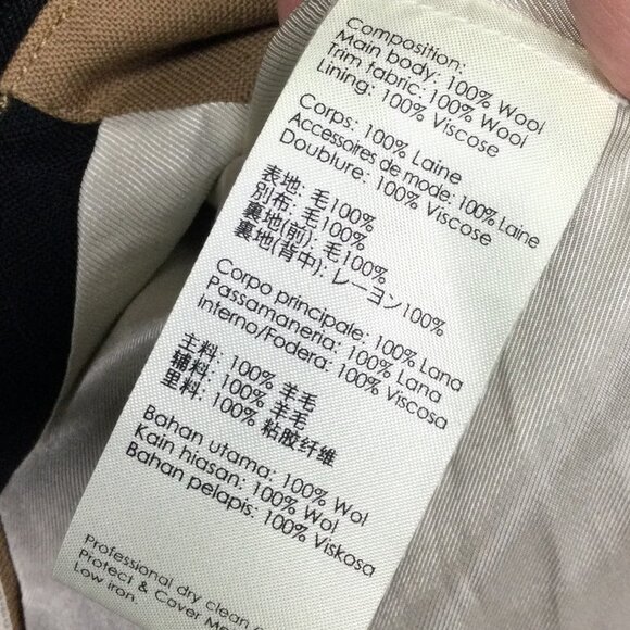 3.1 Phillip Lim Fringed Wool Long Camel Vest Small - Picture 10 of 14